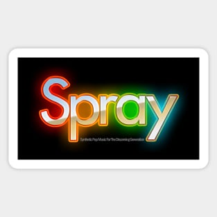 SPRAY - CLASSIC RAINBOW LOGO Sticker